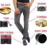 A Drum Set In Your Pants